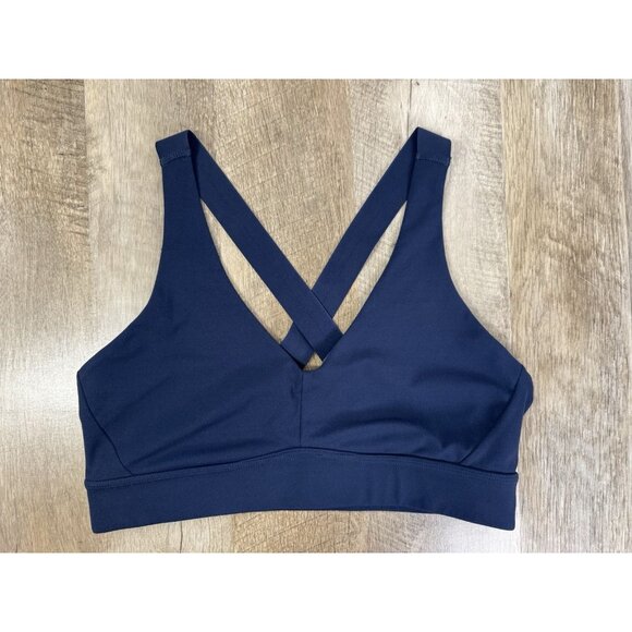 Prana Black/Blue Sports Bra - Picture 2 of 9
